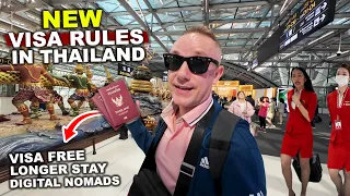 The New Visa Rules In THAILAND | Shocking Changes | Visa Free & Longer Stay #livelovethailand