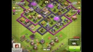 Clash of Clans - TH7 Farming - 800K (550k elixir/260k gold) - OLD FOXES