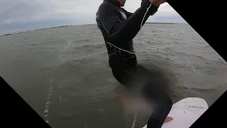 My first wing foiling 360’s