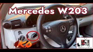 Breakdown steering wheel controls mercedes c220 cdi w203