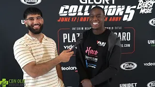 Michael Boapeah: "Het is mijn tijd" | Collision 5 post-fight interview