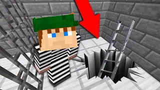 FUGA DA PRISÃO 100% SECRETA DO MINECRAFT (IMPOSSÍVEL ENCONTRAR A PRISÃO SECRETA)