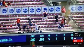 Ronald Acuna Jr, first career homerun April 26th 2018