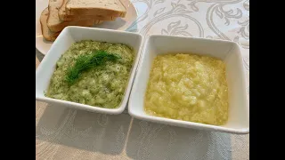 Salată de dovlecei de post în două variante - cu și fără mărar proaspăt - Rețetă keto și fără gluten