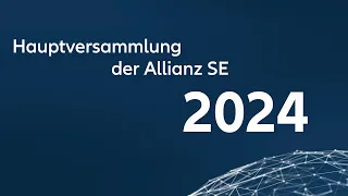 Allianz Hauptversammlung am 8. Mai 2024