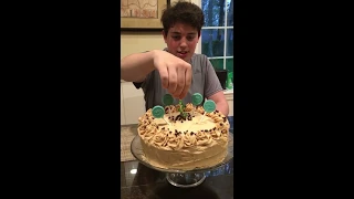 Birthday Money Cake Surprise & Priceless Reaction! (Snappy Gourmet)