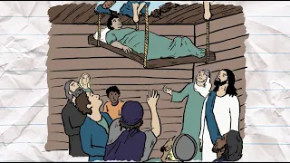 Bible Story: Jesus Heals a Paralyzed Man | Kids on the Move