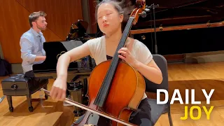 Beethoven's Sonata for Cello No. 4 in C major performed by Eiline Tai & Peter Dugan! | Daily Joy