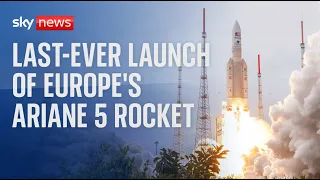 Watch Ariane 5 mission launch