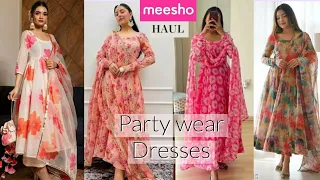 Instagram Inspired Party Wear Anarkali Suits From *Meesho*|| Honest Review || Try On Haul 🥰