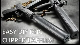 How to make clipped baffles (Rusty's DHC) Without a mill