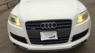 Audi 07 Q7 Day running lights