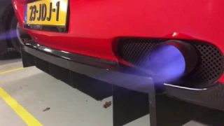 Ferrari 550 maranello lemans gts awesome sound&flames