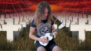 Man Plays The Master Of Puppets Solo On UKULELE