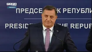 Pres konferencija: Milorad Dodik i Aleksandar Vučić /// 17.1.2019