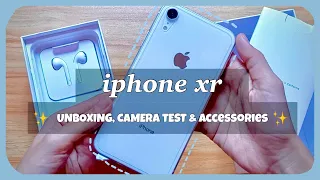 Iphone XR Unboxing in 2021 + accessories | aesthetic ✨🌈