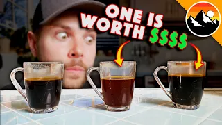 $100 Coffee vs. 1¢ Coffee - Which actually tastes better?