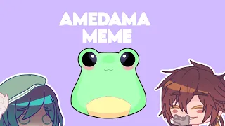 Amedama Meme / Trend ꒷꒦Blood Warning ꒦꒷ Venti and Zhongli - Gacha Club - Live 2d