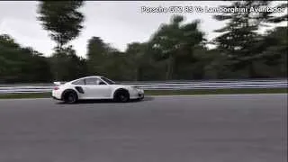 FM4: Porsche GT2 RS Vs Lamborghini Aventador