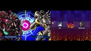 Free Battle Heavenly Hall Colosseum vs Alphamon. Digimon World Re Digitize Decode