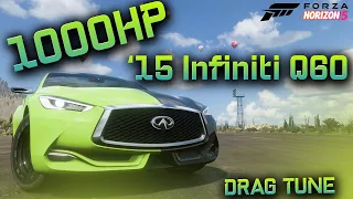 FORZA HORIZON 5 - 1000HP '15 Infiniti Q60 Drag Tune