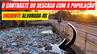 🔴 URGENTE ALVORADA: CORPOS BOIANDO NO RIO, ENCHENTE JÁ DURA MAIS DE 30 DIAS MUITO LIXO NAS RUAS,