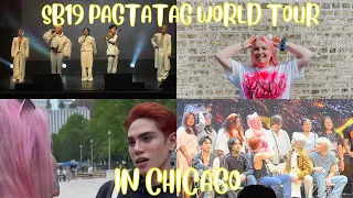 SB19 PAGTATAG WORLD TOUR IN CHICAGO | VLOG