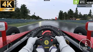 Forza Motorsport PC 1990 Ferrari #1 Scuderia 641 (cockpit view) Ultra settings RTX ON dlss 32:9 4k