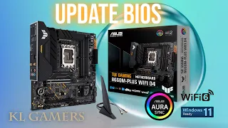 ASUS TUF GAMING B660M-PLUS WIFI D4 motherboard UPDATE BIOS