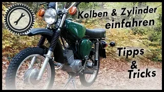 Kolben und Zylinder einfahren - Simson Tutorial