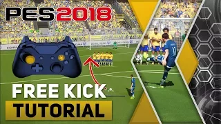 PES 2018 Free Kick Tutorial [Xbox One, Xbox 360 & PC]