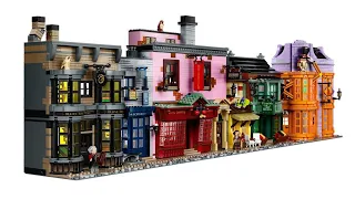 LEGO Harry Potter Diagon Alley Builds Itself with Magic! (Set 75978)