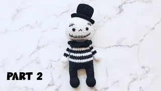 JACK | PART 2 | LEGS, BODY, COLLAR, ARMS | HOW TO CROCHET | AMIGURUMI TUTORIAL