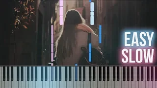 Alan Walker ft. K-391 & Emelie Hollow - Lily | How To Play SLOW EASY Piano Tutorial + Sheets