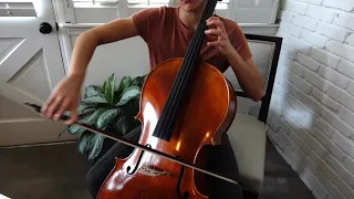 Shostakovich Cello Concerto played SLOWLY - Movement 1