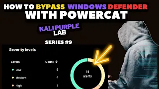 How To ByPass Windows Defender and Elastic Security With PowerCat! WORKS!