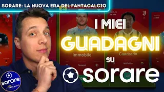 SORARE: QUANTO HO GUADAGNATO DOPO I PRIMI 6 MESI? LA MIA ESPERIENZA CON IL FANTACALCIO PLAY TO EARN