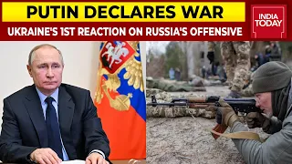 Ukraine's 1st Reaction On Vladimir Putin's Big Offensive, Calls It 'War Of Aggression' By Russia