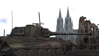 РЕЖИМ АНТИКЕМПЕР и Tiger 2H Sla в War Thunder