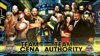 wwe survivor series team authority vs team cena