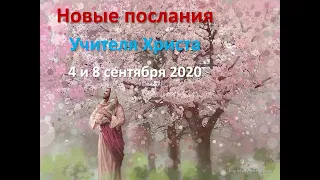 Учитель Христос. Послания от 4 и 8 сентября 2020. О положении дел на Земле, Беларуси и первый урок