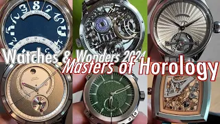 Masters of Horology - Part 2 (Watches & Wonders 2024) - Ballouard/Tixier/Suhanov/Musy/Garrick/Narbel