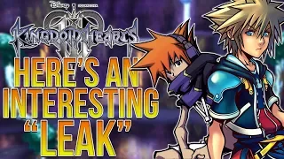 Kingdom Hearts 3 - Here's An Interesting Leak (RUMOUR)