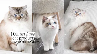 10 Must Have Cat Products (Ragdoll Cat Edition) | Caroline, Penelope & Nora The Ragdoll Cats