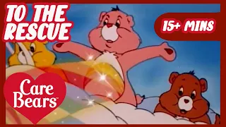 @carebears - Care Bears to the Rescue! 🧸🌈🦸 | 15+ MINS | Classic Care Bears | Compilation