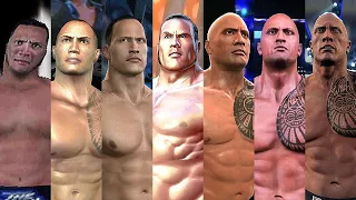 The Evolution of The Rock Entrances in WWE Games !!! - WWE 2K23