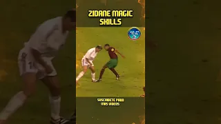 ZINEDINE ZIDANE MAGIC SKILLS!! #shorts #edit #football #zinedinezidane