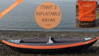 Itiwit Inflatable KAYAK by Decathlon Review + catching some fish!
