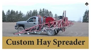 Spreading Hay Seed & First Day of Corn Planting (CHECK OUT THIS RIG!):  VLOG 78