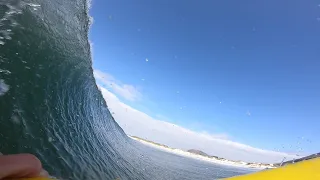 Bodyboarding at Betty's Bay, Cape Town POV GoPro